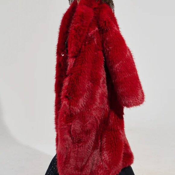 AKIRA Label Majour Fur Coat - BRAND NEW - NWT (S/M) - Picture 9 of 9